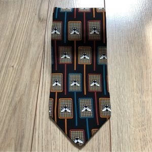 Men’s Vintage Vicky Davis New York Got Ya Fly silk tie